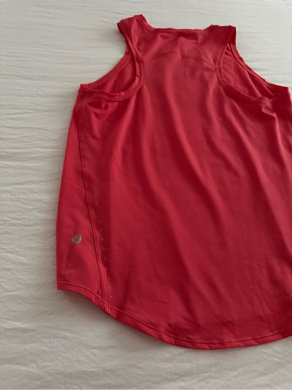 Lululemon High-Neck Running And Training Tank Top Coral Pink - Picture 6 of 9